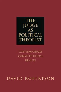 Judge as Political Theorist (eBook, PDF) - Robertson, David