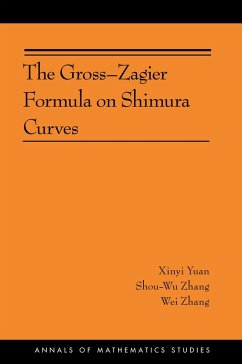 Gross-Zagier Formula on Shimura Curves (eBook, ePUB) - Yuan, Xinyi