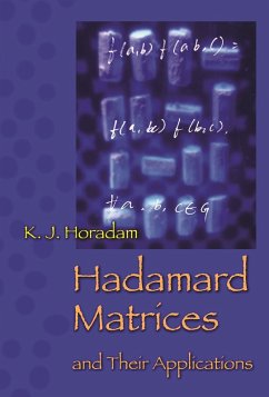 Hadamard Matrices and Their Applications (eBook, PDF) - Horadam, K. J.