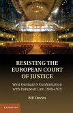 Resisting the European Court of Justice (eBook, ePUB)