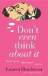 Don't Even Think About It (eBook, ePUB) - Bild 1