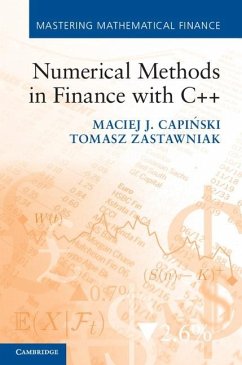 Numerical Methods in Finance with C++ (eBook, ePUB) - Capinski, Maciej J.