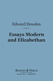 Essays Modern and Elizabethan (Barnes & Noble Digital Library) (eBook, ePUB)