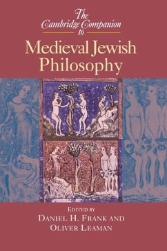 Cover Cambridge Companion to Medieval Jewish Philosophy (eBook, ePUB)
