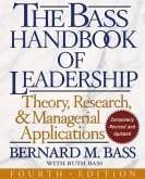 The Bass Handbook of Leadership (eBook, ePUB)