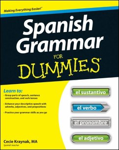 Spanish Grammar For Dummies (eBook, PDF) - Kraynak, Cecie