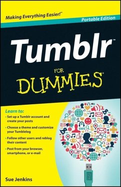 Cover Tumblr For Dummies, Portable Edition (eBook, PDF)