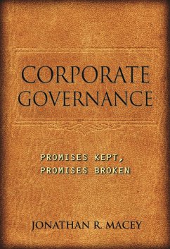 Corporate Governance (eBook, PDF) - Macey, Jonathan R.