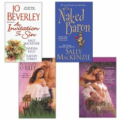 Cover Hot Historicals Bundle with An Invitation to Sin, The Naked Baron, When His Kiss Is Wicked, & Mastering the Marquess (eBook, ePUB)