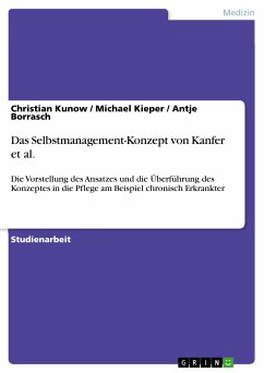 Das Selbstmanagement-Konzept von Kanfer et al. (eBook, ePUB)