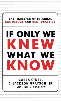 If Only We Knew What We Know (eBook, ePUB) - O'dell, Carla; Grayson, C. Jackson