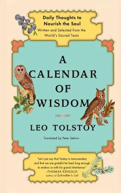 A Calendar of Wisdom (eBook, ePUB) - Tolstoy, Leo