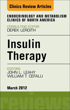 Cover Insulin Therapy, An Issue of Endocrinology and Metabolism Clinics (eBook, ePUB)