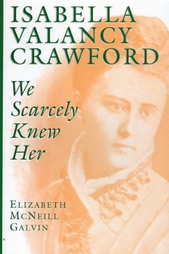 Cover Isabella Valancy Crawford (eBook, ePUB)