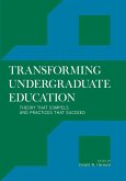 Transforming Undergraduate Education (eBook, ePUB)