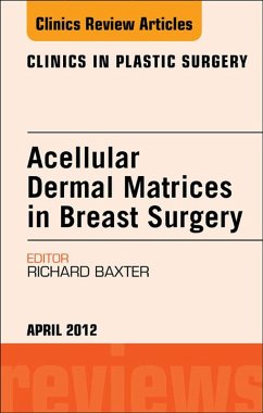Cover Acellular Dermal Matrices in Breast Surgery, An Issue of Clinics in Plastic Surgery (eBook, ePUB)