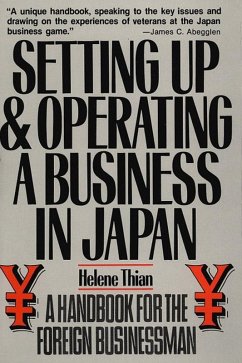 Setting Up & Operating a Business in Japan (eBook, ePUB) - Thian, Helene