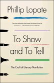 To Show and to Tell (eBook, ePUB)