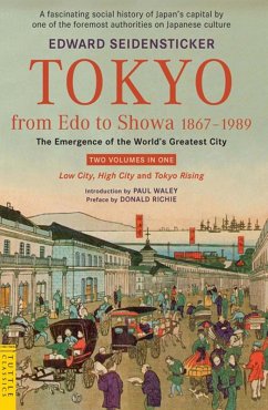 History of Tokyo 1867-1989 (eBook, ePUB) - Seidensticker, Edward