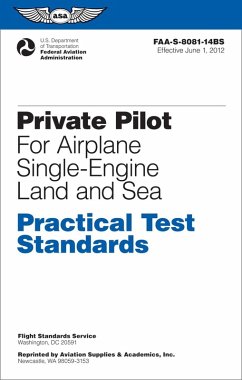 Cover Private Pilot Practical Test Standards for Airplane Single-Engine Land and Sea (PDF eBook) (eBook, PDF)