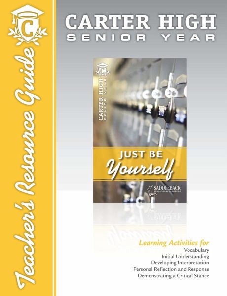 Just Be Yourself Teacher's Resource Guide (eBook, PDF) Just Be Yourself Teacher's Resource Guide (eBook, PDF)