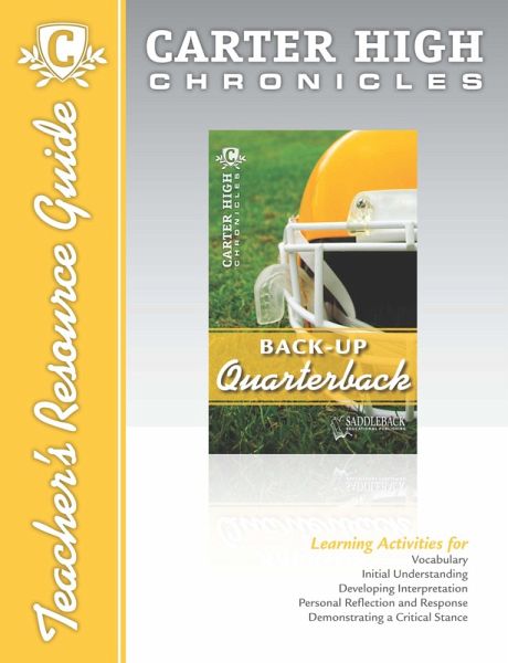 Back-Up Quarterback Teacher's Resource Guide (eBook, PDF)