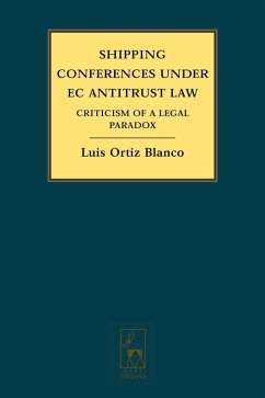 Cover Shipping Conferences under EC Antitrust Law (eBook, PDF)