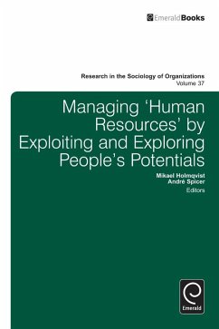 Cover Managing 'Human Resources' by Exploiting and Exploring People's Potentials (eBook, ePUB)