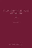 Studies in the History of Tax Law, Volume 5 (eBook, PDF)