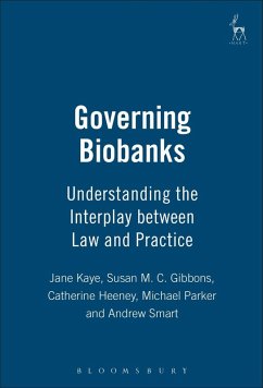 Governing Biobanks (eBook, PDF) - Kaye, Jane; Gibbons, Susan; Heeney, Catherine; Smart, Andrew