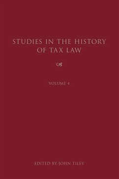 Cover Studies in the History of Tax Law, Volume 4 (eBook, PDF)