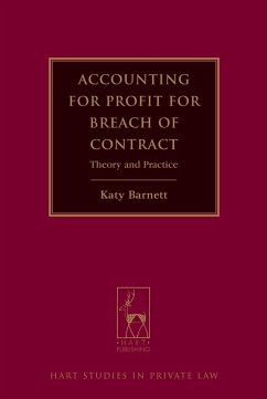 Accounting for Profit for Breach of Contract (eBook, PDF) - Barnett, Katy