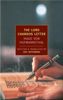The Lord Chandos Letter (eBook, ePUB) - Hofmannsthal, Hugo Von