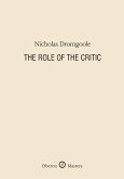 The Role of the Critic (eBook, ePUB)