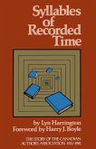 Syllables of Recorded Time (eBook, ePUB)