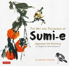 Cover Art and Technique of Sumi-e Japanese Ink Painting (eBook, ePUB)