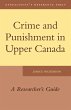 Crime and Punishment in Upper Canada... - Bild 1