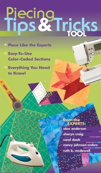 Piecing Tips & Tricks Tool (eBook, ePUB) Piecing Tips & Tricks Tool (eBook, ePUB)