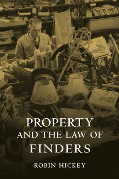 Cover Property and the Law of Finders (eBook, PDF)