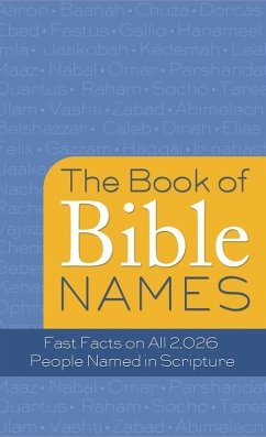 Cover Book of Bible Names (eBook, ePUB)