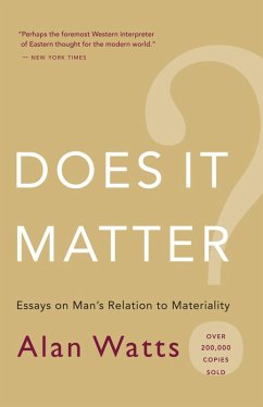 Does It Matter? (eBook, ePUB) - Watts, Alan W.