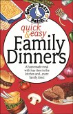 Quick & Easy Family Dinners Cookbook (eBook, ePUB)