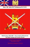 British Army 1793-1802 - Four Lectures Delivered At The Staff College And Cavalry School (eBook, ePUB)