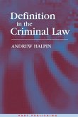 Definition in the Criminal Law (eBook, PDF)