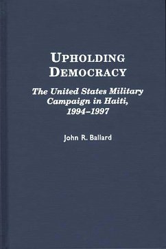 Cover Upholding Democracy (eBook, PDF)