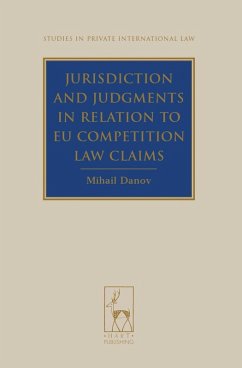 Cover Jurisdiction and Judgments in Relation to EU Competition Law Claims (eBook, PDF)