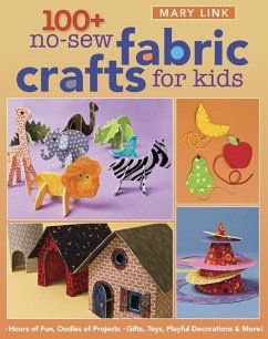 Cover 100+ No-Sew Fabric Crafts For Kids (eBook, PDF)