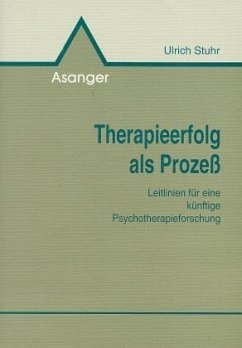 Therapieerfolg als Prozeß - Stuhr, Ulrich