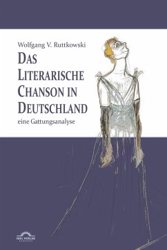 Cover Das literarische Chanson in Deutschland