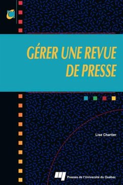 Cover Gerer une revue de presse (eBook, ePUB)